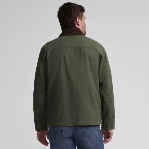 Men's Canvas Barn Jacket, Back