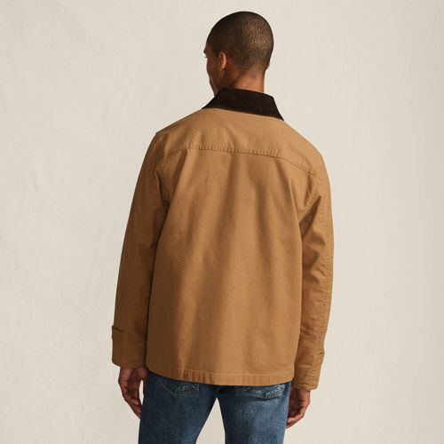 Men's Canvas Barn Jacket, Back