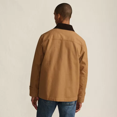 Men's Canvas Barn Jacket, Back