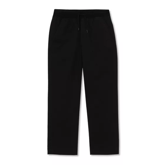 Boys Husky Stretch Soft Rib Waist Iron Knee Pull On Pants - primary