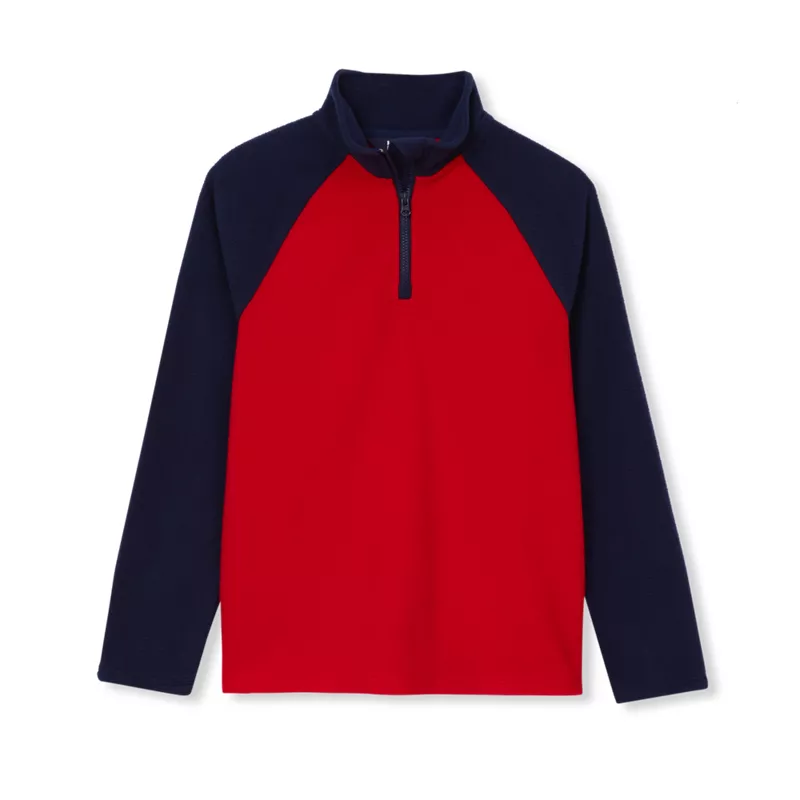 Kids Anyweather Fleece Quarter Zip Pullover, alternative image