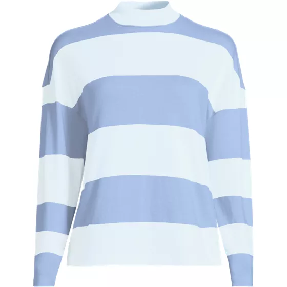 Women's Long Sleeve Mariner Mock Neck - primary