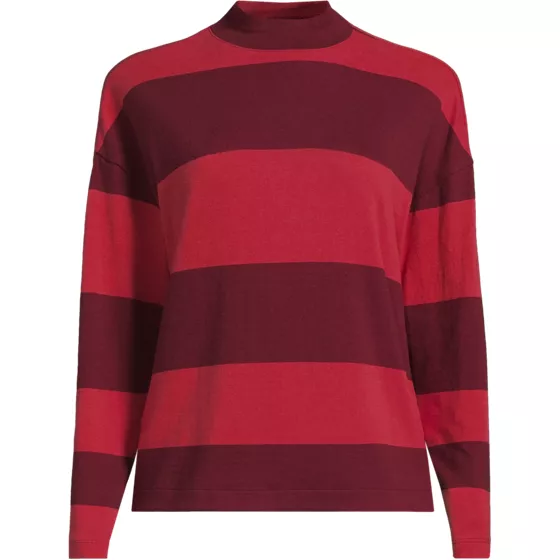 Women's Long Sleeve Mariner Mock Neck - primary