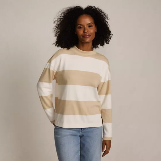 Women's Long Sleeve Mariner Mock Neck - primary