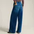 Women's Starfish Denim High Rise Wide Leg Jeans, Back