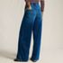 Women's Starfish Denim High Rise Wide Leg Jeans, Back