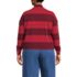 Women's Plus Size Long Sleeve Mariner Mock Neck, Back