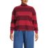 Women's Plus Size Long Sleeve Mariner Mock Neck, Front