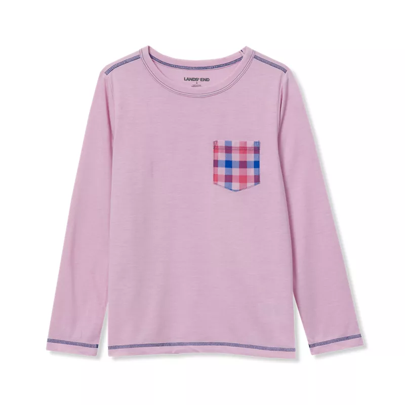 Kids Soft Jersey Pocket Sleep Top, alternative image