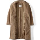 Women's Double Breasted Sherpa Fleece Coat