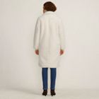 Women's Double Breasted Sherpa Fleece Coat