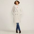 Women's Double Breasted Sherpa Fleece Coat