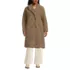 Women's Plus Size Double Breasted Sherpa Fleece Coat, Front