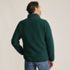 Men's Full Zip Sherpa Fleece Jacket, Back