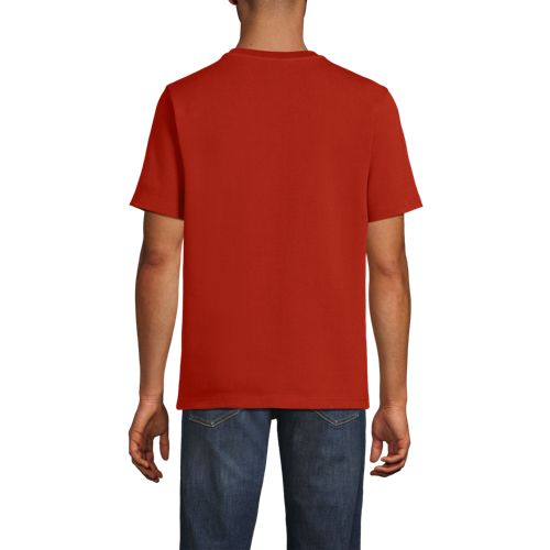  Lands' End Deluxe Soft T-shirt, Herren, Größe:44-46 Regular, Braun, Baumwolle/polyester/baumwoll-mischung, By Lands' End 