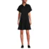 Women's Cambric Above the Knee Shirt Dress, Front