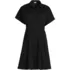 Women's Cambric Above the Knee Shirt Dress, Front