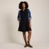 Women's Cambric Above the Knee Shirt Dress, alternative image