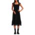 Women's Flocked Chiffon Midi Dress, Front