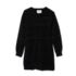 Girls Chenille Cinched Waist Sweater Dress, alternative image