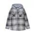 Kids Long Sleeve Hooded Flannel, alternative image