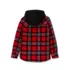 Kids Long Sleeve Hooded Flannel, alternative image