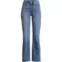 Women's Soft Denim High Rise Classic Flare Jeans, Front
