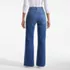 Women's Soft Denim High Rise Classic Flare Jeans, Back