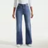 Women's Soft Denim High Rise Classic Flare Jeans, Front