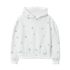 Girls Embroidered Hoodie Sweatshirt, alternative image