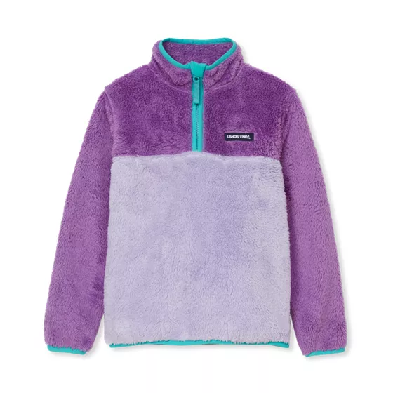 Kids Heritage Fleece Quarter Zip Pullover Top - primary