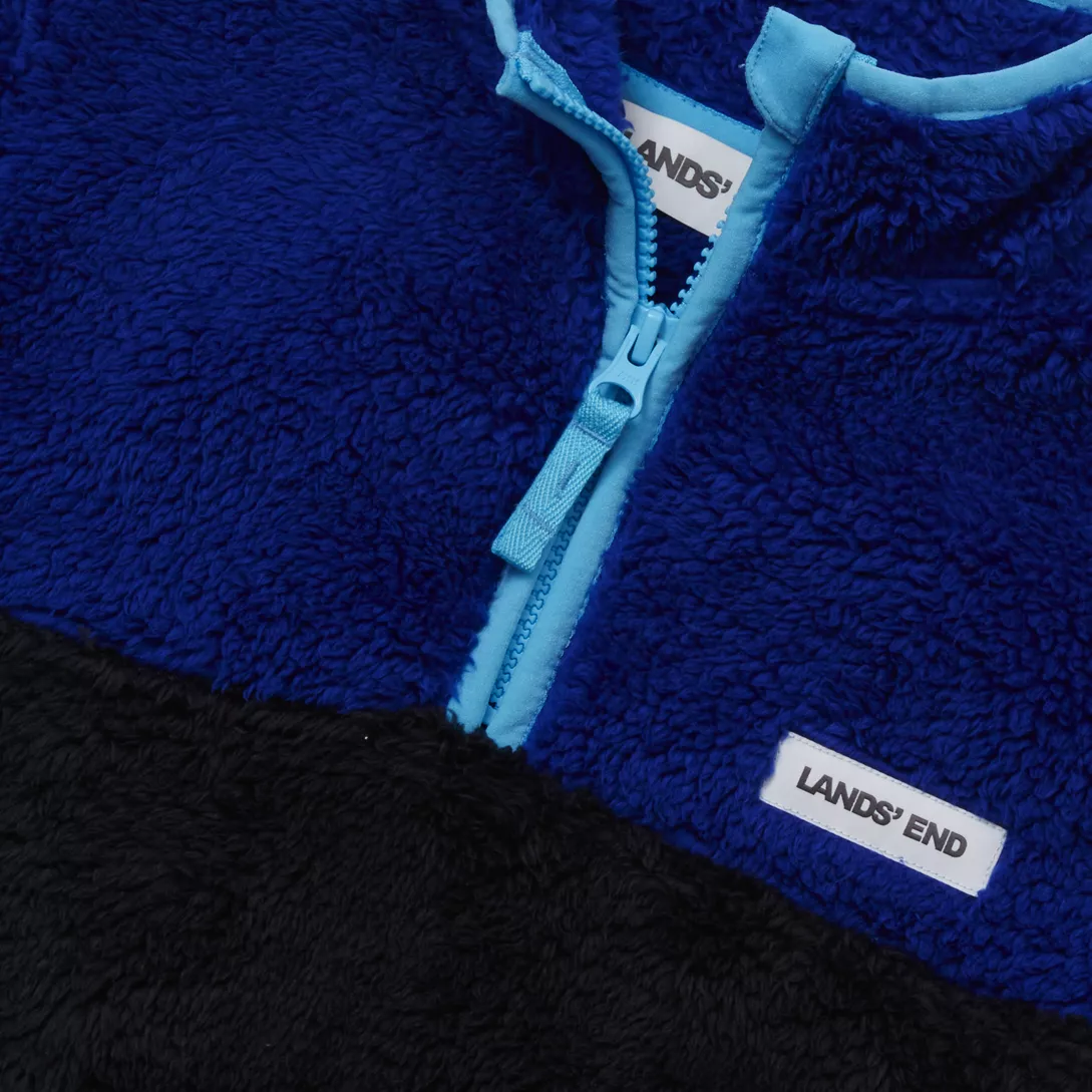 Kids Heritage Fleece Quarter Zip Pullover Top