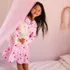 Girls Long Sleeve Jersey Nightgown, alternative image