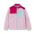 Kids Sherpa Contrast Full Zip Up Jacket, alternative image