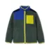 Kids Sherpa Contrast Full Zip Up Jacket, alternative image
