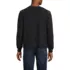 Men's Long Sleeve Fuzzy Argyle Cardigan Sweater, Back