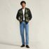 Men's Long Sleeve Fuzzy Argyle Cardigan Sweater, alternative image