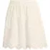 Women's Smocked Waist Above the Knee Skirt, Front