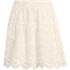 Women's Smocked Waist Mini Skirt, Front