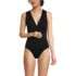Women's Surplice Tie Back One Piece, Front