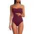 Women's Bandeau Cut Out One Piece, alternative image