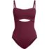 Women's Bandeau Cut Out One Piece, Front
