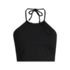 Women's High Neck Halter Bikini Top, Front