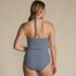 Women's High Neck Halter Bikini Top, Back
