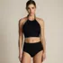Women's High Neck Halter Bikini Top, Front