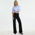 Women's Corduroy High Rise Classic Flare Pants, alternative image