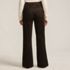 Women's Corduroy High Rise Classic Flare Pants, Back