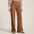 Women's Corduroy High Rise Classic Flare Pants, Front