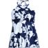 Women's Flutter High Neck Halter Tankini Top, Front