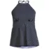 Women's Flutter High Neck Halter Tankini Top , Front